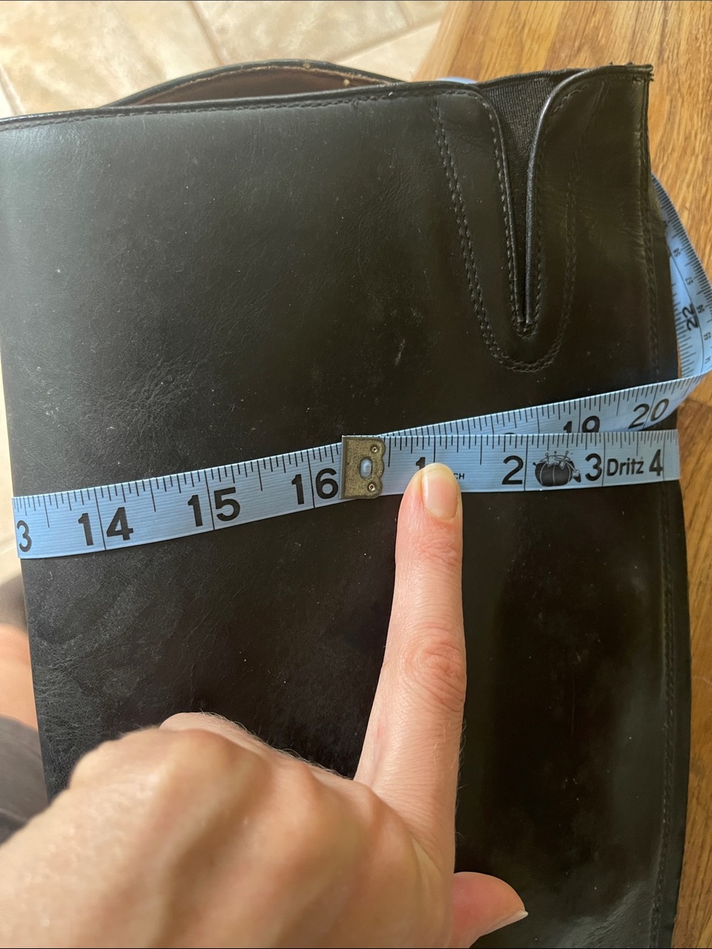 Ariat Black Tall/ Full Calf Riding Boots - Picture 5 of 5
